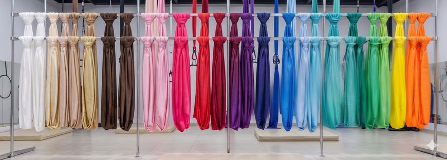 Полотно для повітряної гімнастики Aerial Silk non-stretch fabric &mdash; купити в Україні