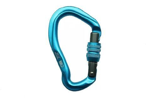 Карабін алюмінієвий із муфтою keylock &mdash; колір металік &mdash; купити в Україні