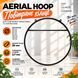 Повітряне кільце AERIAL HOOP &mdash; без підвісів і перекладини &mdash; фото товару