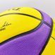 М'яч баскетбольний гумовий №7 SPALDING 83510Z NBA Team LA LAKERS (гума, бутил, жовтий-фіолетовий) &mdash; фото товару